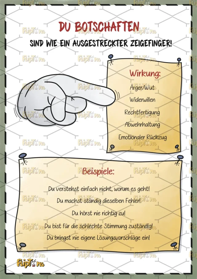 Du Botschaften Hochkant - mit Text