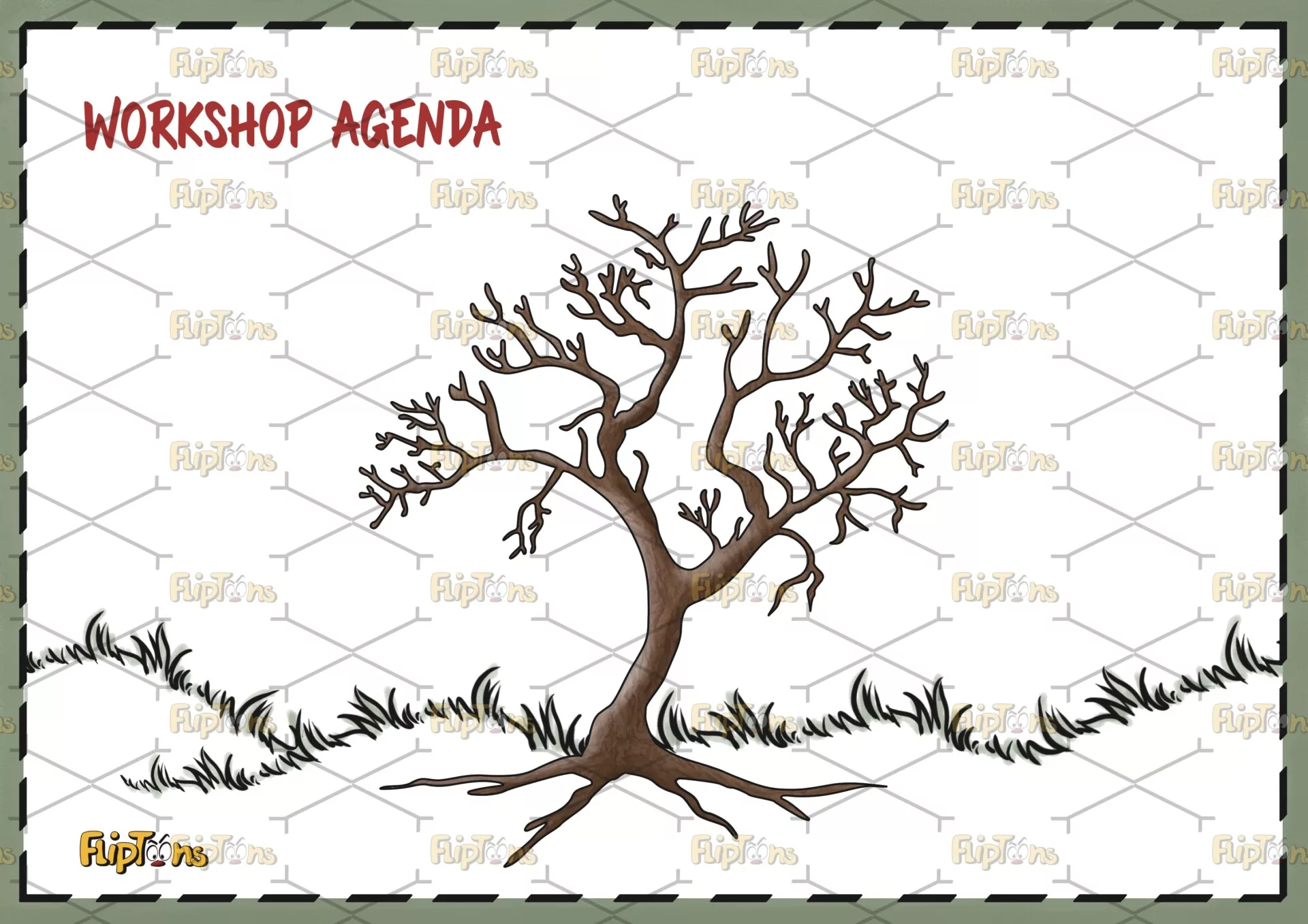 Baum der Erkenntnis Quer - mit Text